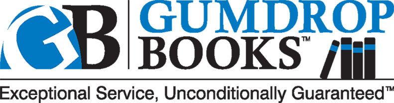 Gumdrop Books Exceptional Service, Unconditionally Guaranteed logo.