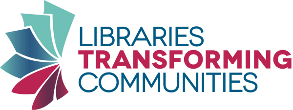 libraries transforming communities logo