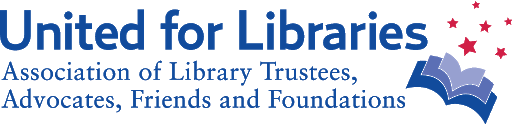 United for libraries association of library trustees, advocates, friends and foundations logo