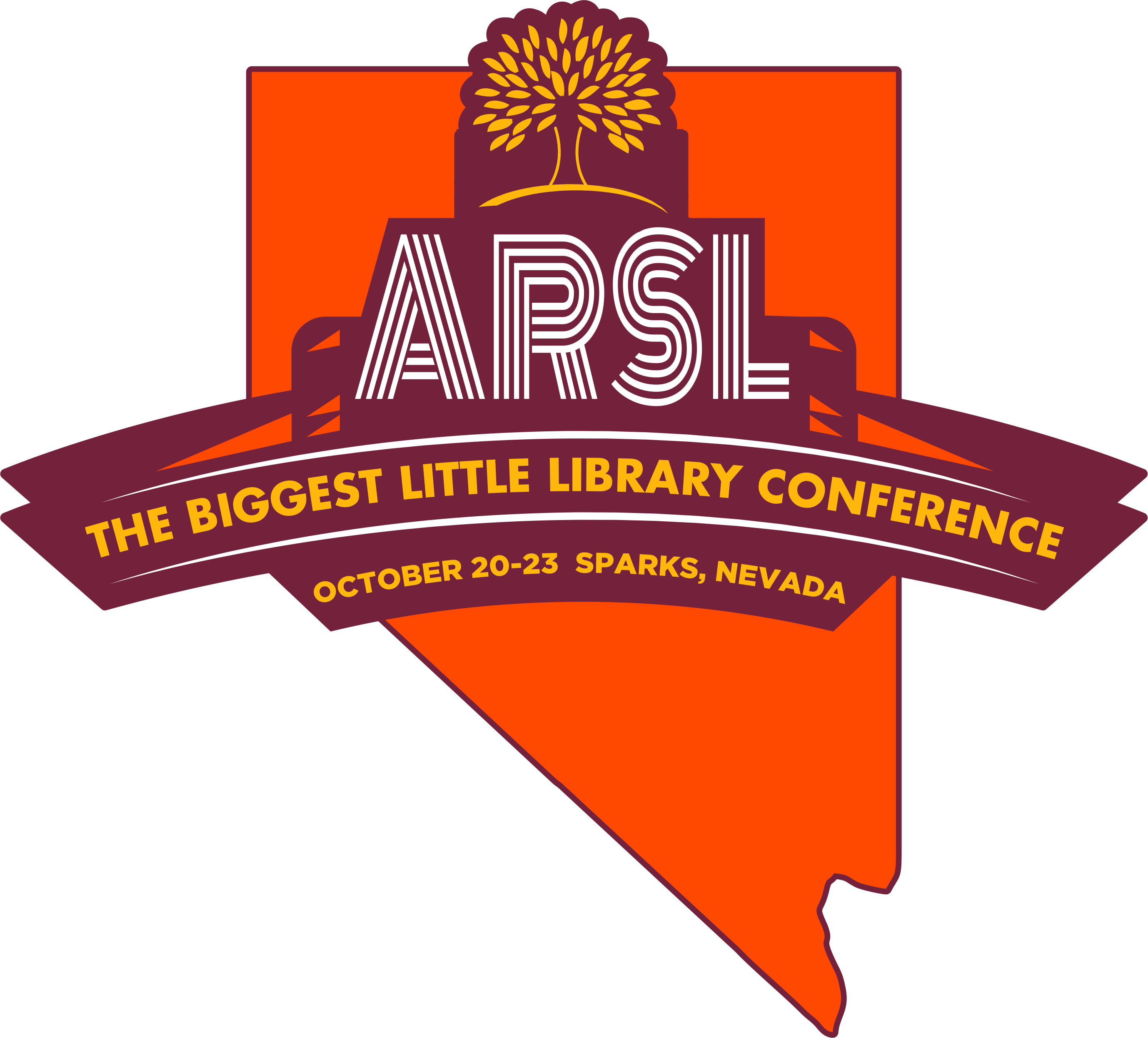 ARSL The Biggest Little Library Conference logo.