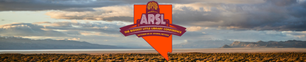 ARSL The Biggest Little Library Conference logo.
