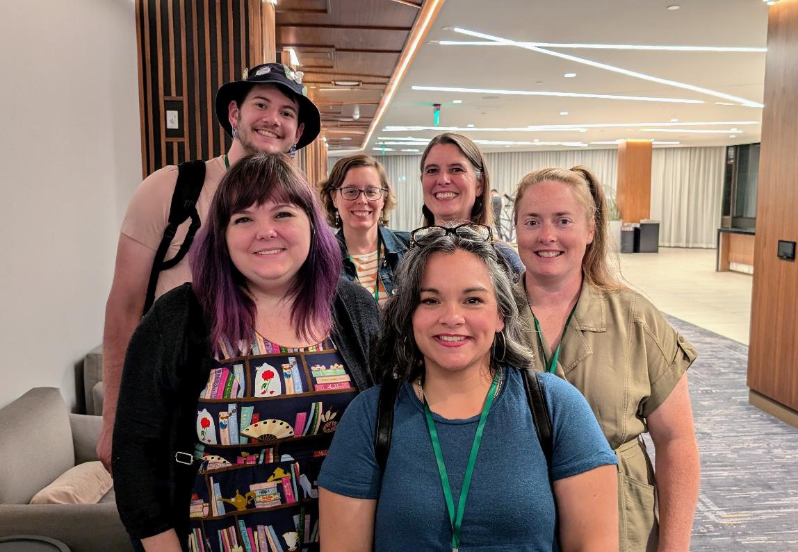 Six smiling ARSL conference attendees.