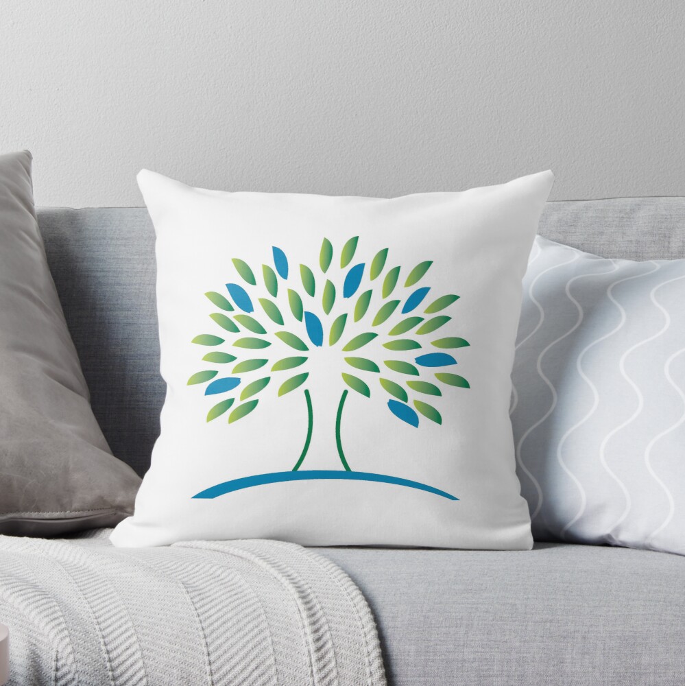 ARSL logo throw pillow.