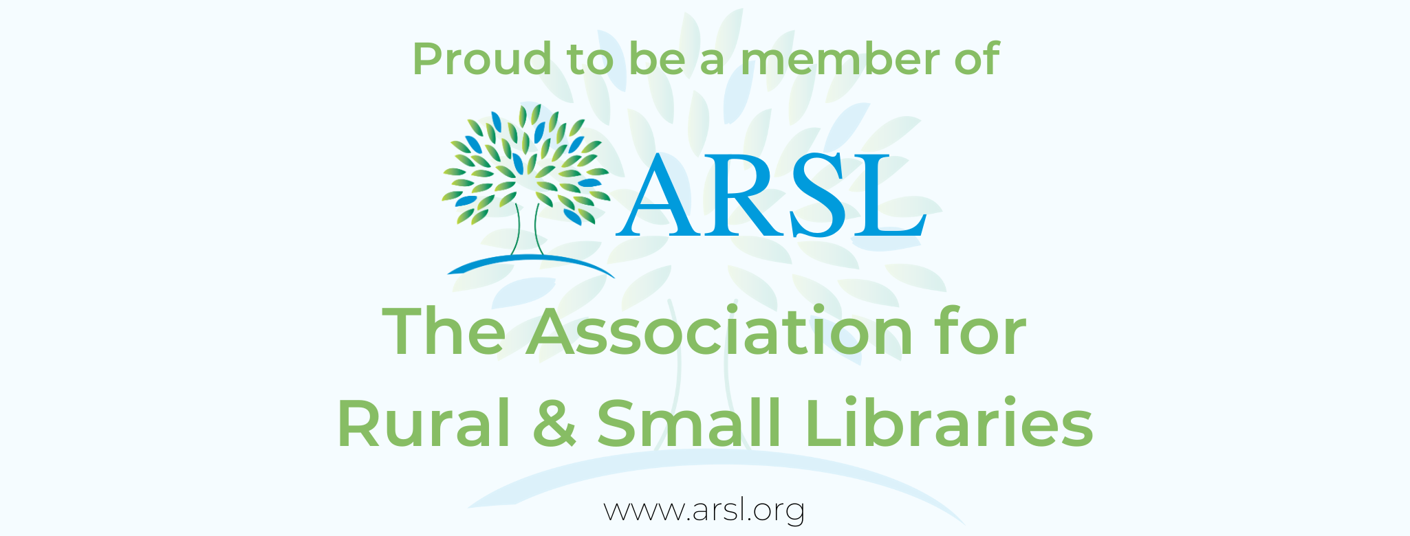 "Proud to be a member of ARSL" logo Facebook cover photo.