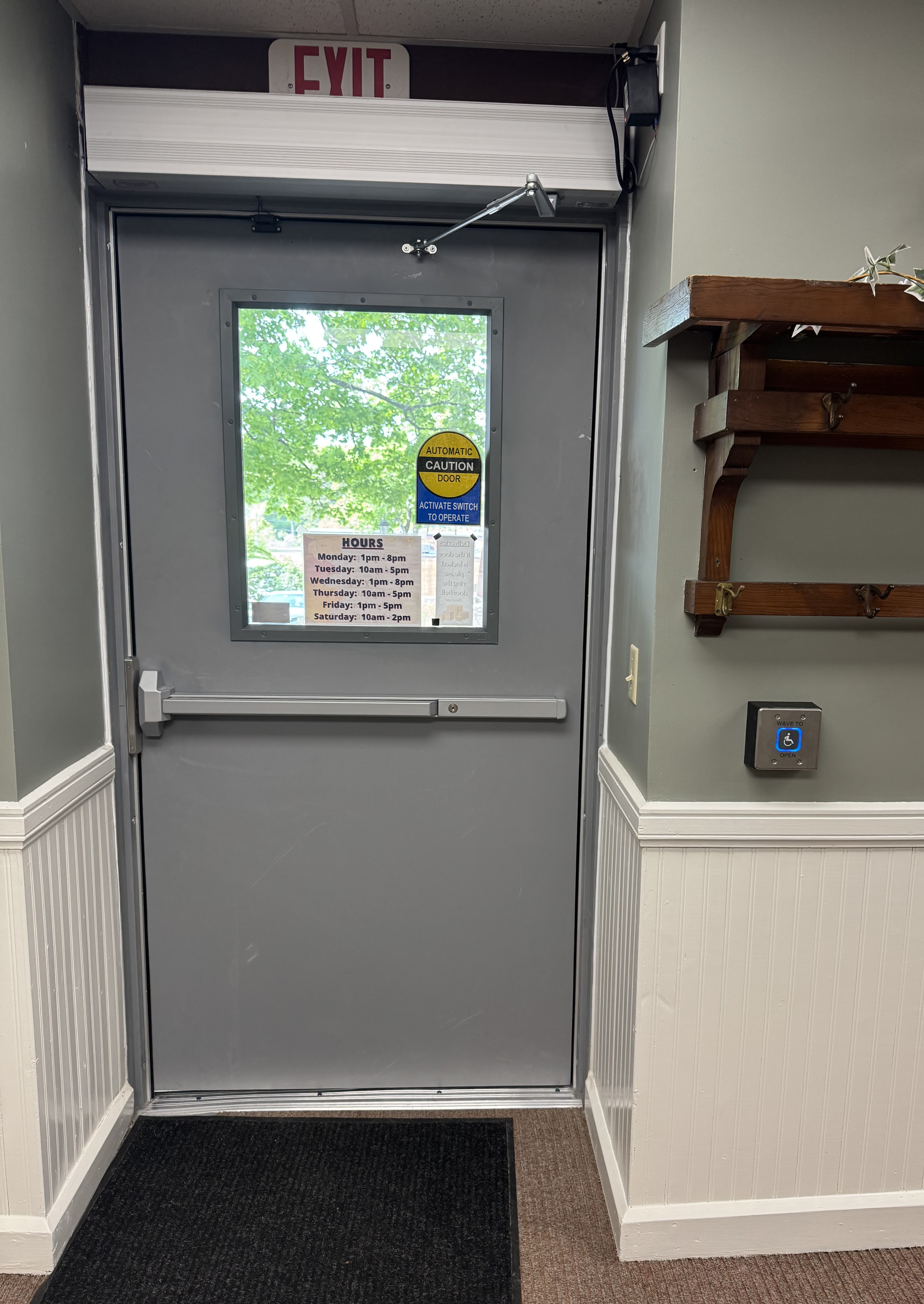 Picture of updated door