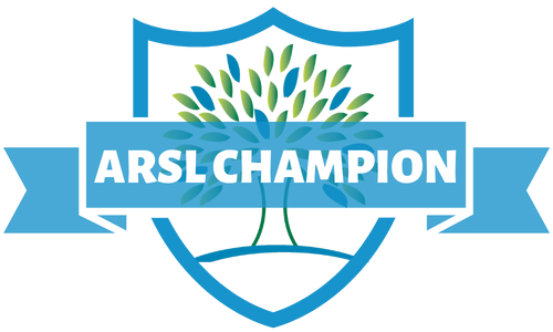 ARSL logo with "ARSL Champion" badge.