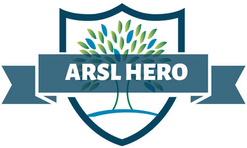 ARSL logo with "ARSL Hero" badge.