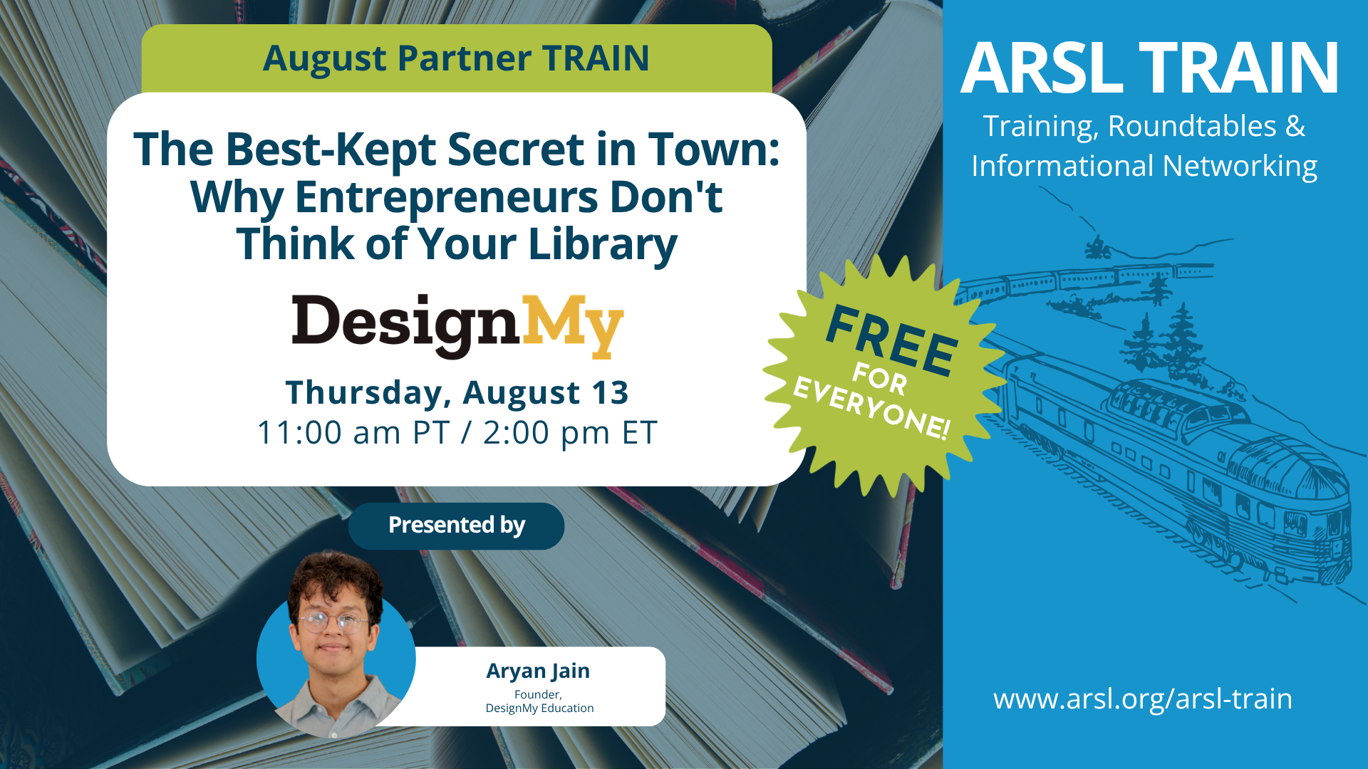 August TRAIN graphic